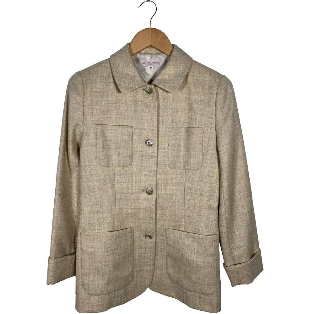 Vintage United Arrows Polyester Blazer Size 36